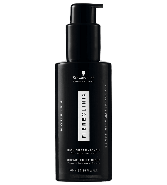 Schwarzkopf Aceite reparador rico y transformador para cabellos gruesos Fibre Clinix 100 ml
