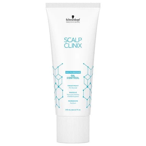 Schwarzkopf Mascarilla control grasa Scalp Clinix 200 ml